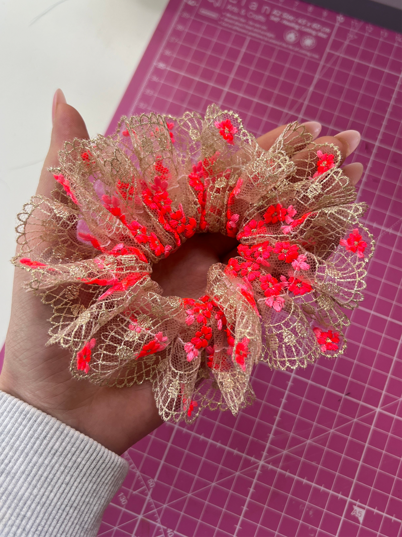 Lace Scrunchies